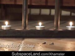 Teen is punished and humiliated in rough fuck bdsm bondage